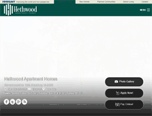 Tablet Screenshot of hethwoodliving.com